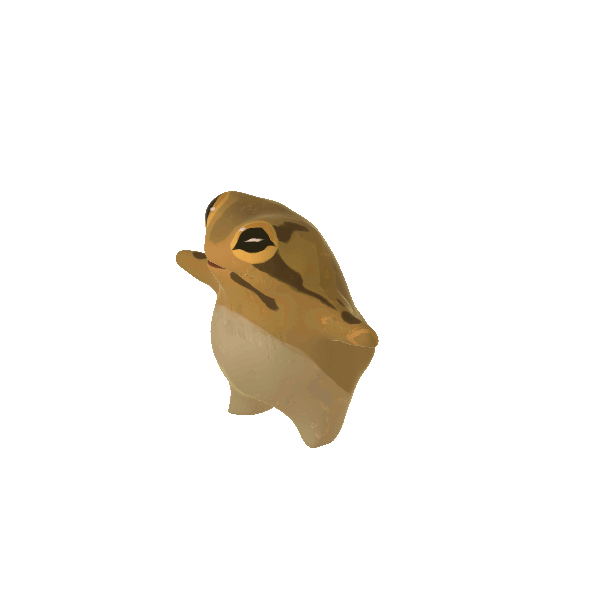 Lowpoly Russet Turnaround