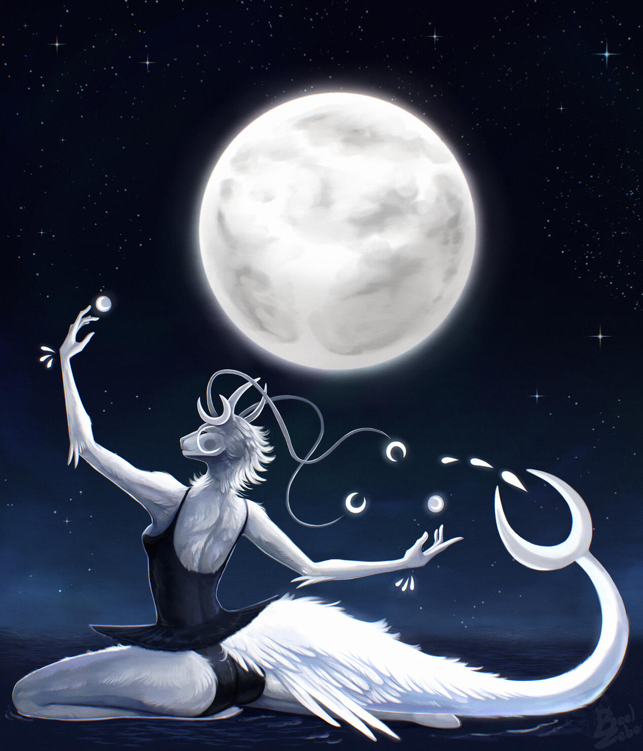Anthro Moluna Personal Painting