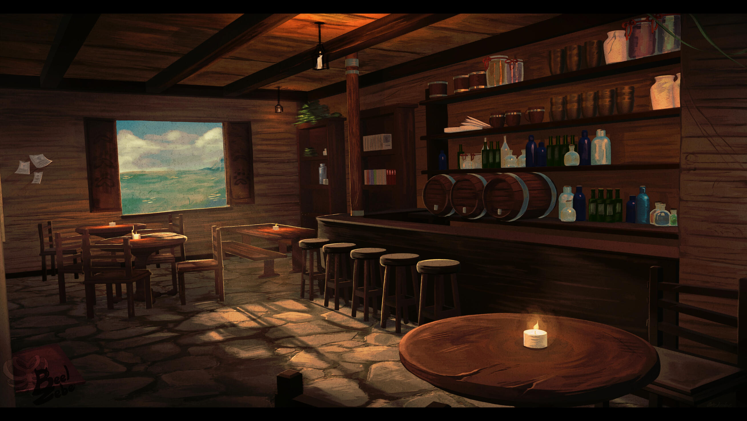 Silver Badger Inn - Background