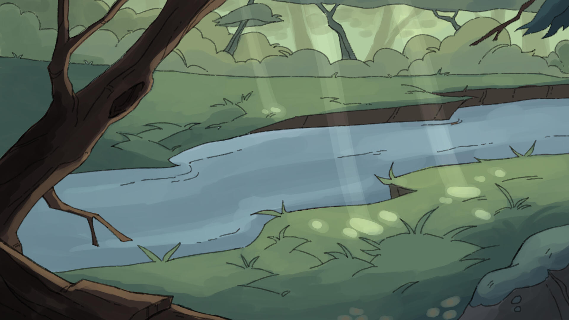 WCAnimated - River Painted